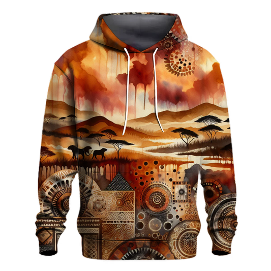 Vivid Safari Colors Hoodie