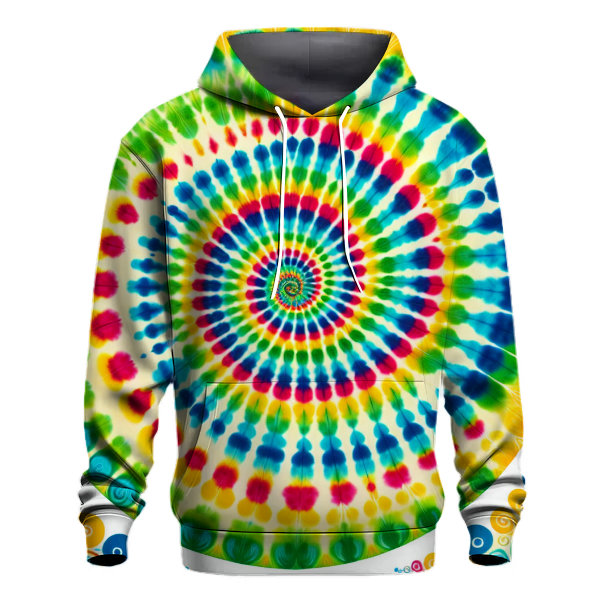 Hippie Vibes Tie-Dye Hoodie