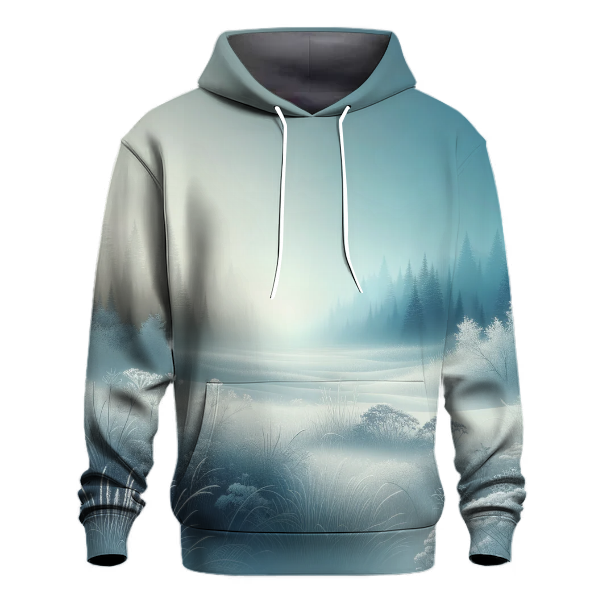 Majestic Winter Gradient Hoodie