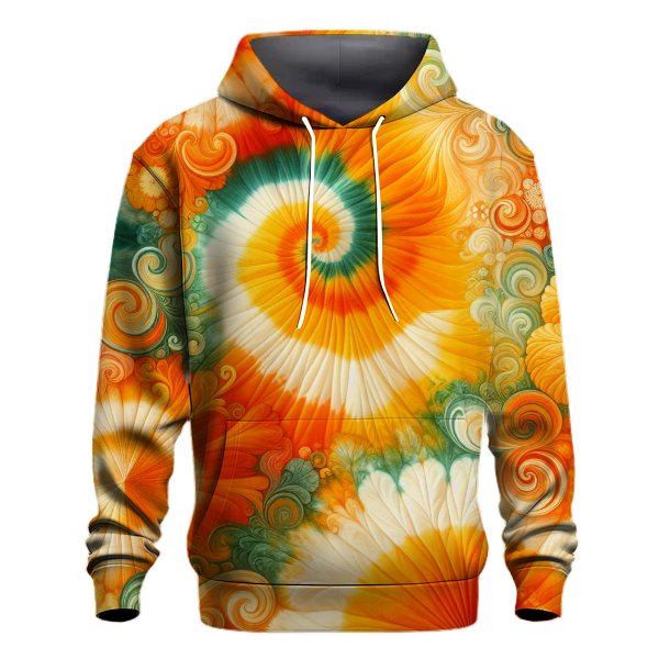 Bright Citrus Twist Hoodie