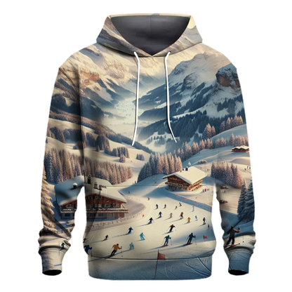 Skiing - Swiss Alps Hoodie