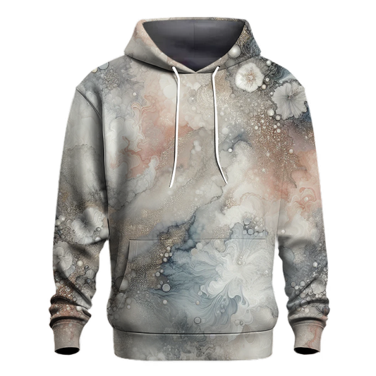 Iridescent Pearl Tie-Dye Hoodie