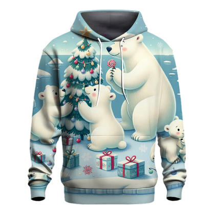 Polar Bear Holiday Hoodie