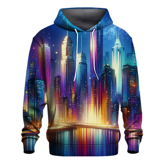 Elegant Cityscape Nights Hoodie