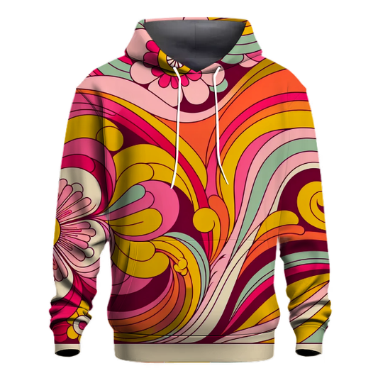 Classic 70s Flower Child Hoodie