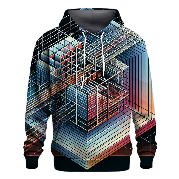 Techno Grid Hoodie