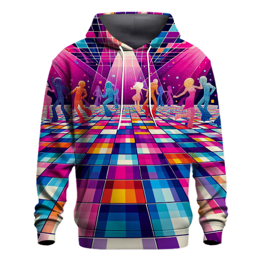 Groovy Disco Dance Floor Hoodie