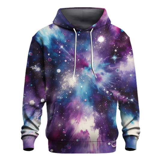 Celestial Dance Tie-dye Design Hoodie