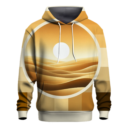 Golden Sand Cascade Hoodie