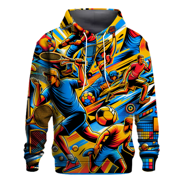 Classic Sports Graphics Hoodie