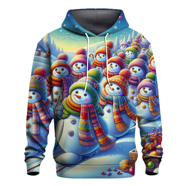 Merry Snowmen Parade Hoodie