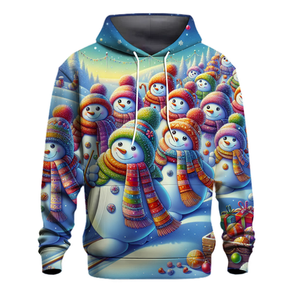 Merry Snowmen Parade Hoodie