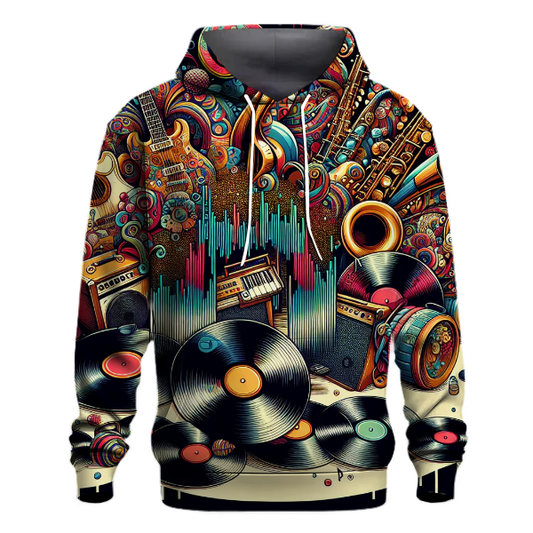 Retro Music Scene Hoodie