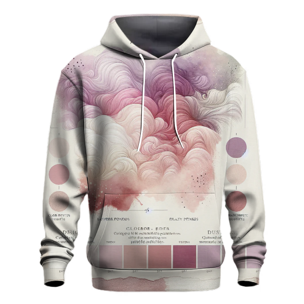 Charming Lavender Tie-Dye Hoodie