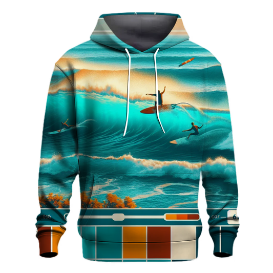 Surfboard Waves Hoodie