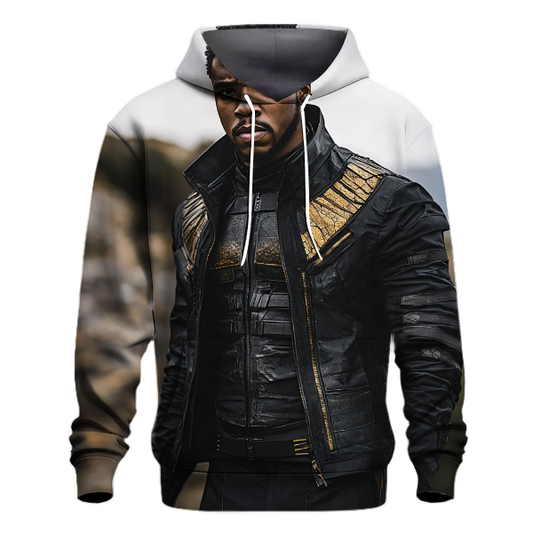 Michael B Jordan The Intense Charisma of Killmonger Hoodie