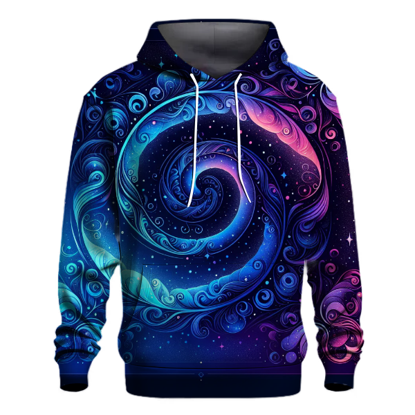 Midnight Galaxy Twist Hoodie