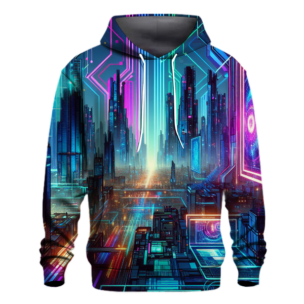 Futuristic Cyberpunk Hoodie