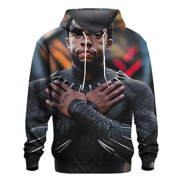 Chadwick Boseman: The Royal Legacy of King T'Challa Hoodie