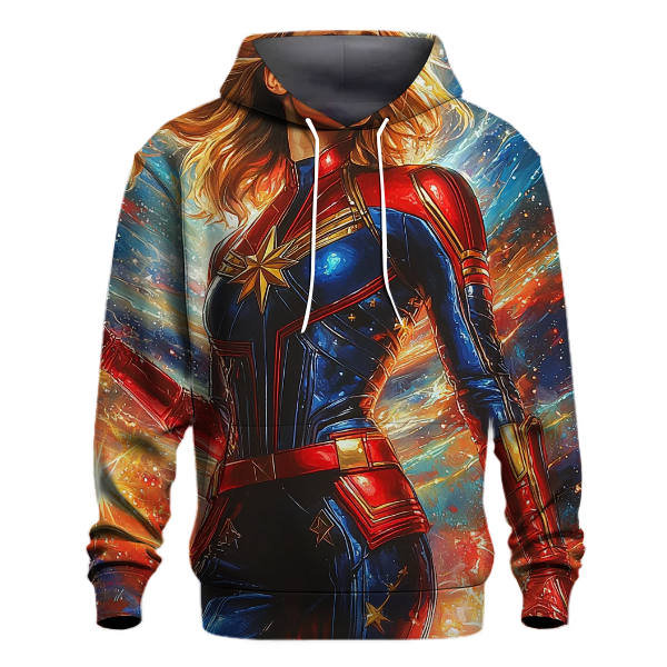 Brie Larson: Courage and Strength of Captain Marvel Hoodie