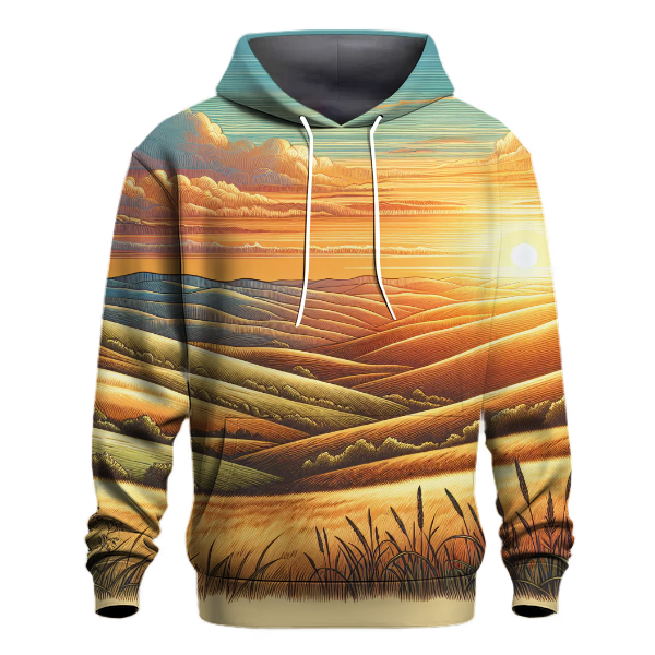 Sunset Over the Hills Hoodie