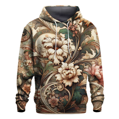 Art Nouveau Flora Hoodie