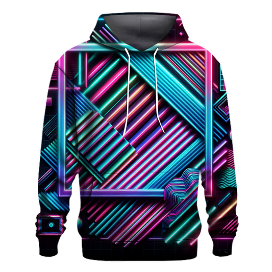 Neon Lights Groove Hoodie