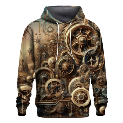 Mechanical Steampunk Adventure Hoodie