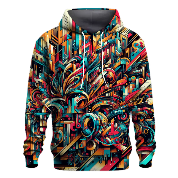 Vibrant Street Art Vibes Hoodie