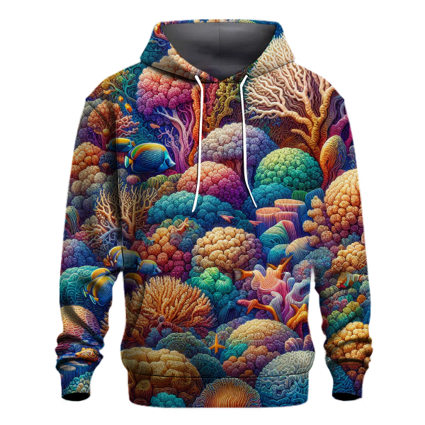 Enchanting Underwater Coral Hoodie