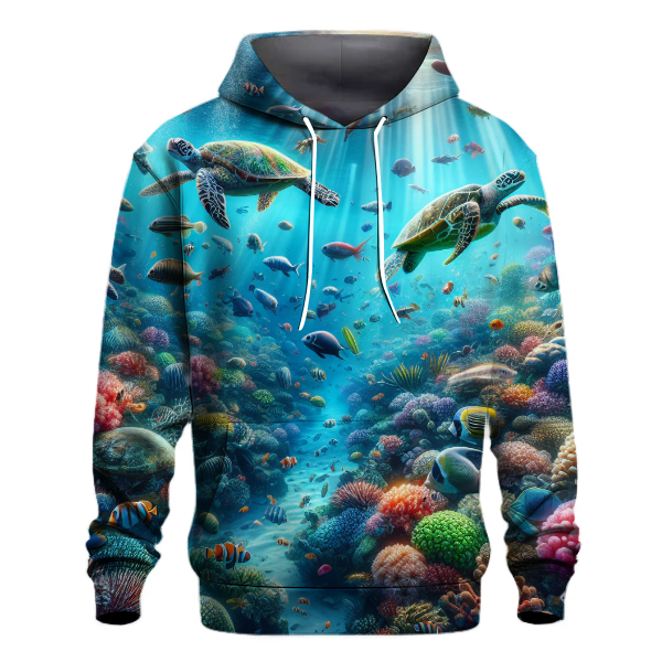 Ethereal Underwater Wonderland Hoodie