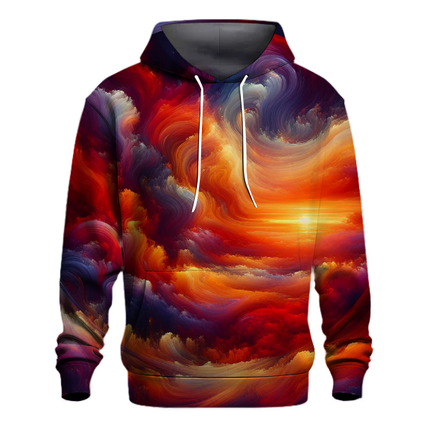 Fiery Sunset Blaze Hoodie