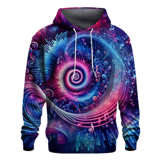 Electric Sound Waves Hoodie