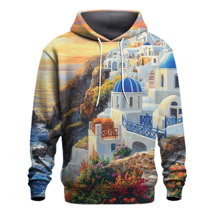 Santorini Island Hoodie