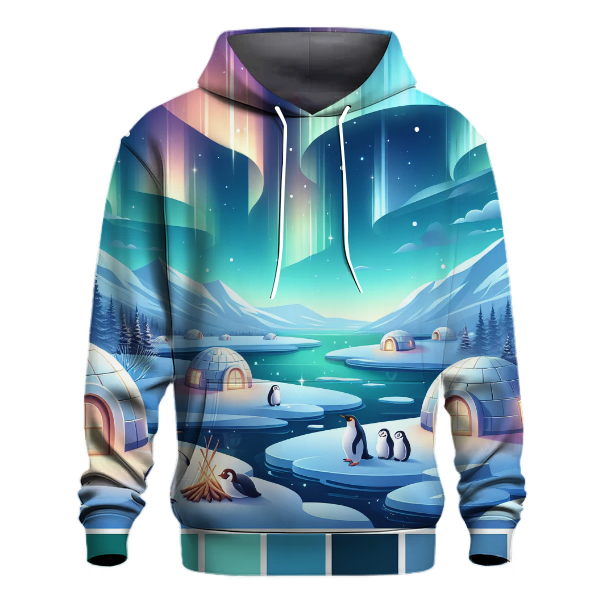 North Pole Nightscape Hoodie