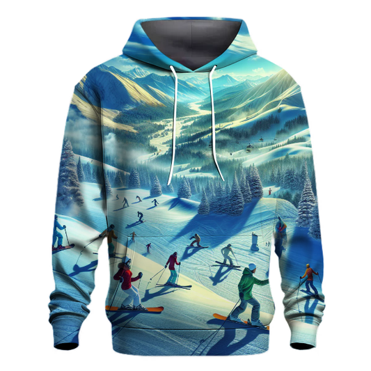 Skiing Thrill Hoodie