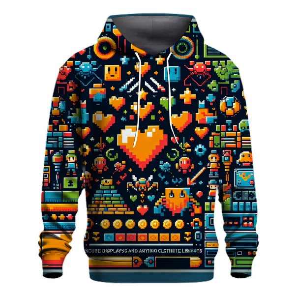 Retro Video Game Revival Hoodie