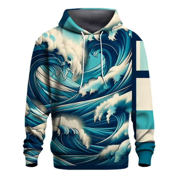 Radical Retro Waves Hoodie