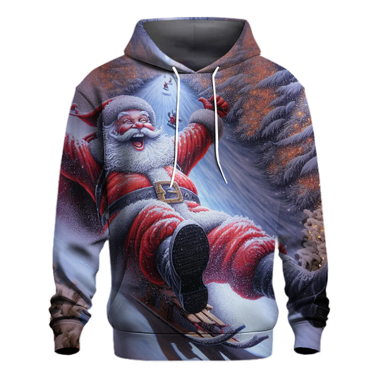 Sledding Santas Hoodie