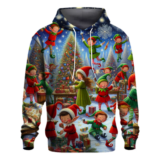 Jolly Christmas Elves Hoodie