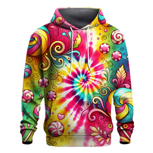 Playful Candy Swirl Hoodie