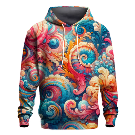 Coral Reef Cascade Hoodie