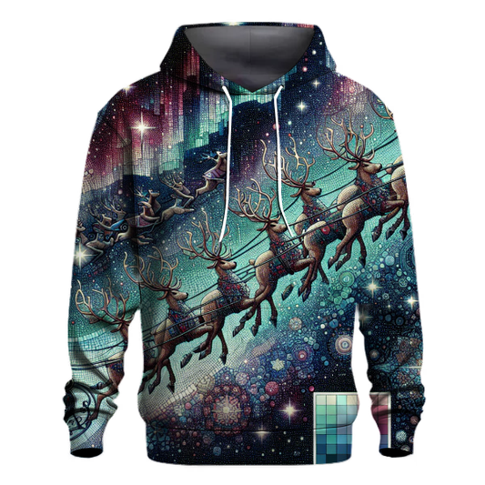 Christmas Eve Starlit Sleigh Hoodie