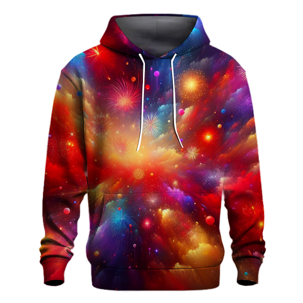 Fireworks Festival Gradient Hoodie