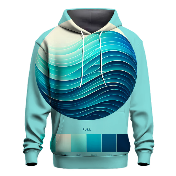 Ocean Wave Tranquility Hoodie