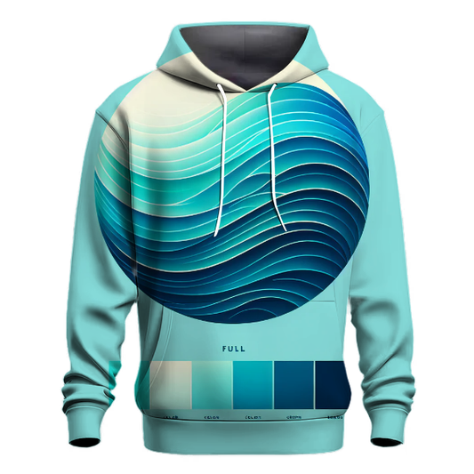 Ocean Wave Tranquility Hoodie