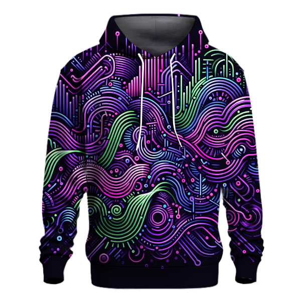 Neon Symphony Hoodie