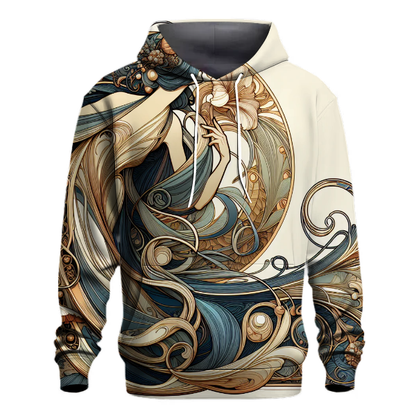 Art Nouveau Blossoms Hoodie