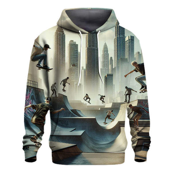 Skateboarding Skyline Hoodie