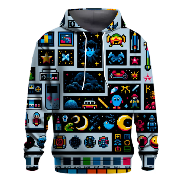 Pixel Party Paradise Hoodie